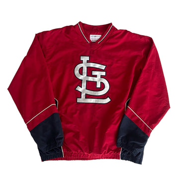 St Louis Cardinals Pullover Jacket L