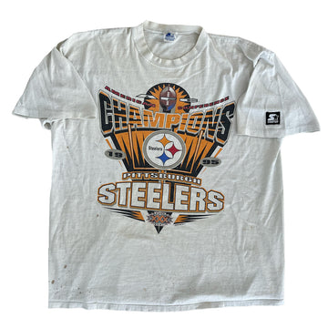 Vintage 1995 Starter Pittsburgh Steelers Tee XL
