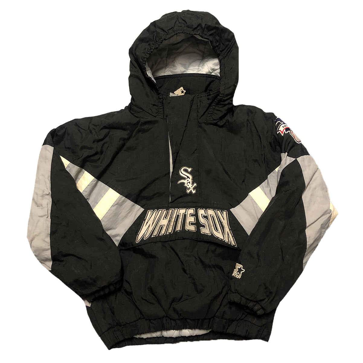 【STARTER】 White sox jacket sizeL Vintage Chicago White Sox Starter Jacket Made in USA Size M