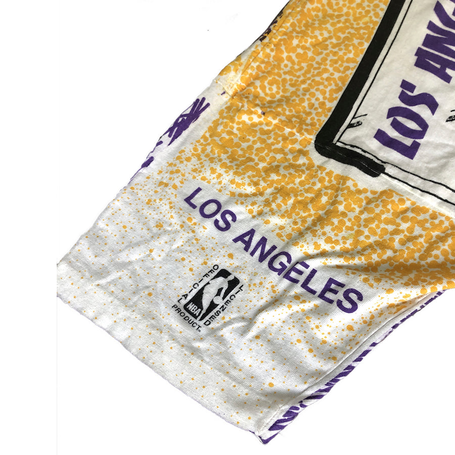 Vintage Magic Johnson Los Angeles Lakers Tee Large