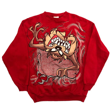 Vintage 1996 Taz Looney Tunes Crewneck Sweater L/XL