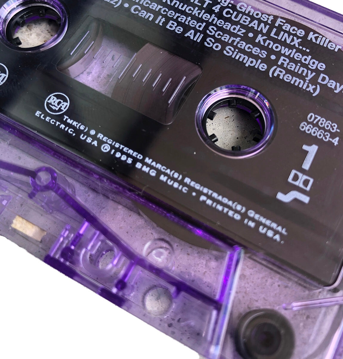 Rare 1995 Wu-Tang Raekwon Only Built For Cuban Linx Cassette
