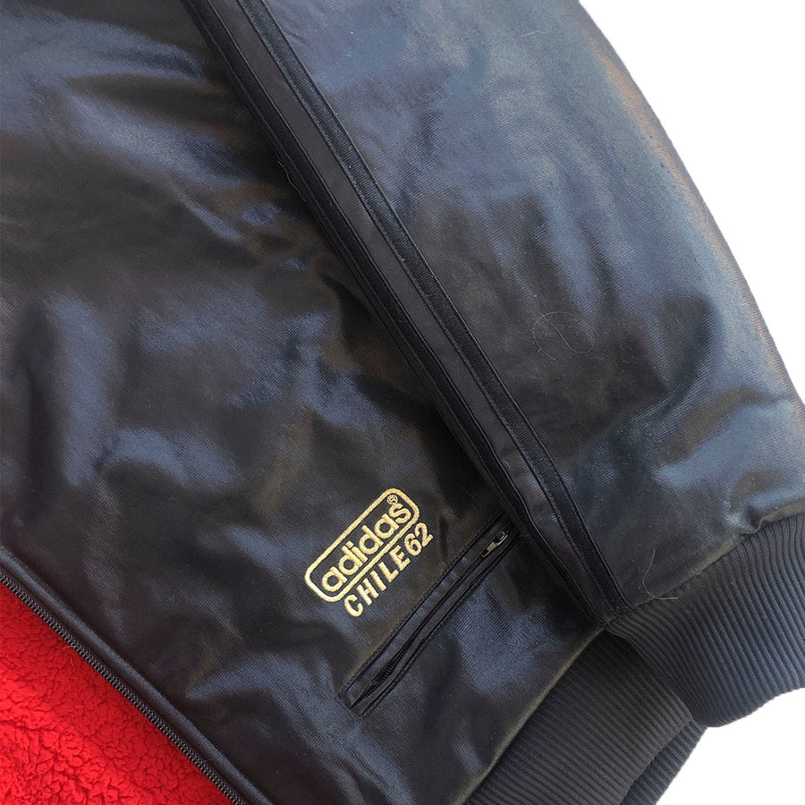 Rare Vintage Adidas Genuine Leather Chile 62 Jacket XL