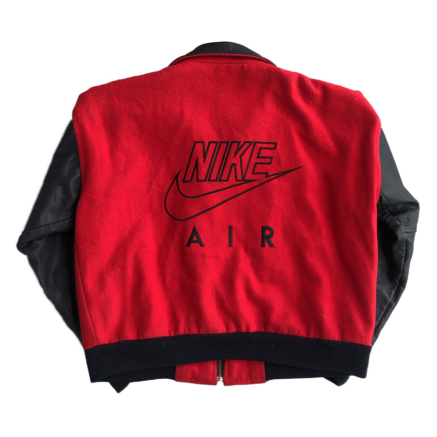 Vintage Nike Air Wool Leather Varsity Jacket M/L