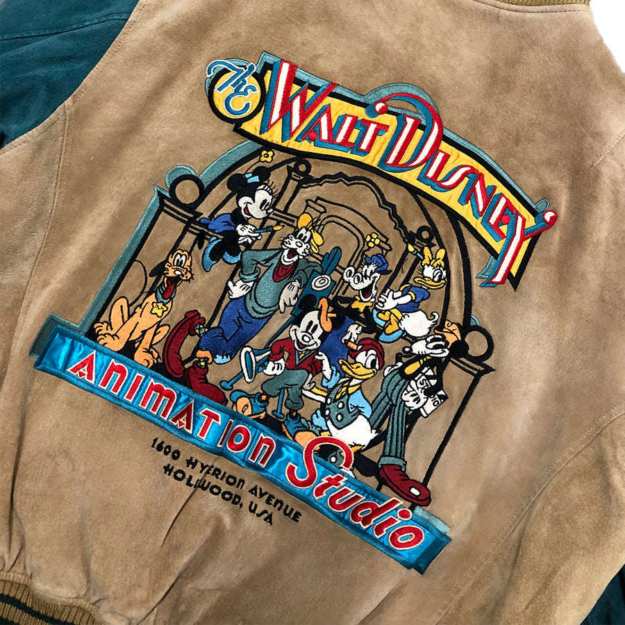 Vintage Walt Disney Mickey Mouse Varsity Jacket L