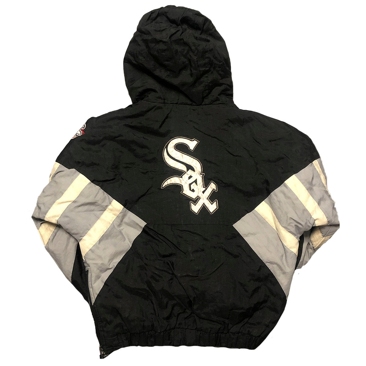 STARTER 90’s スタジャン Chicago WHITE SOX 1980s Chicago White Sox Starter Satin Varsity Jacket M