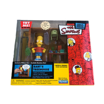 The Simpsons Bart Treehouse Playmates Action Figure