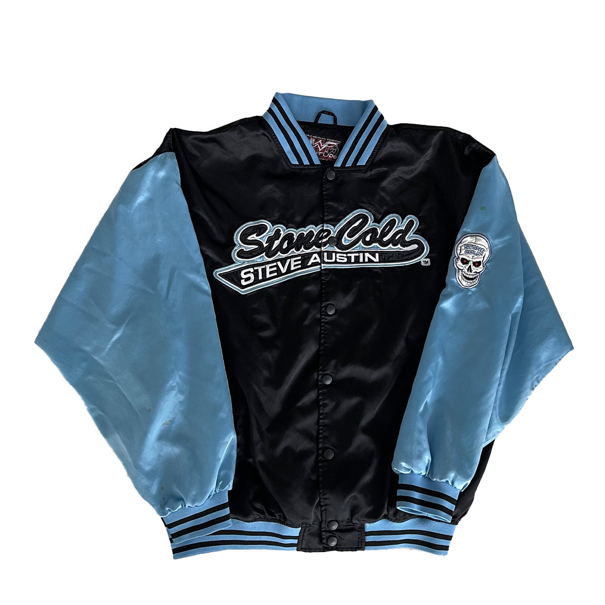 Vintage 1999 WWF Stone Cold Steve Austin Jacket XL – Getem Vintage