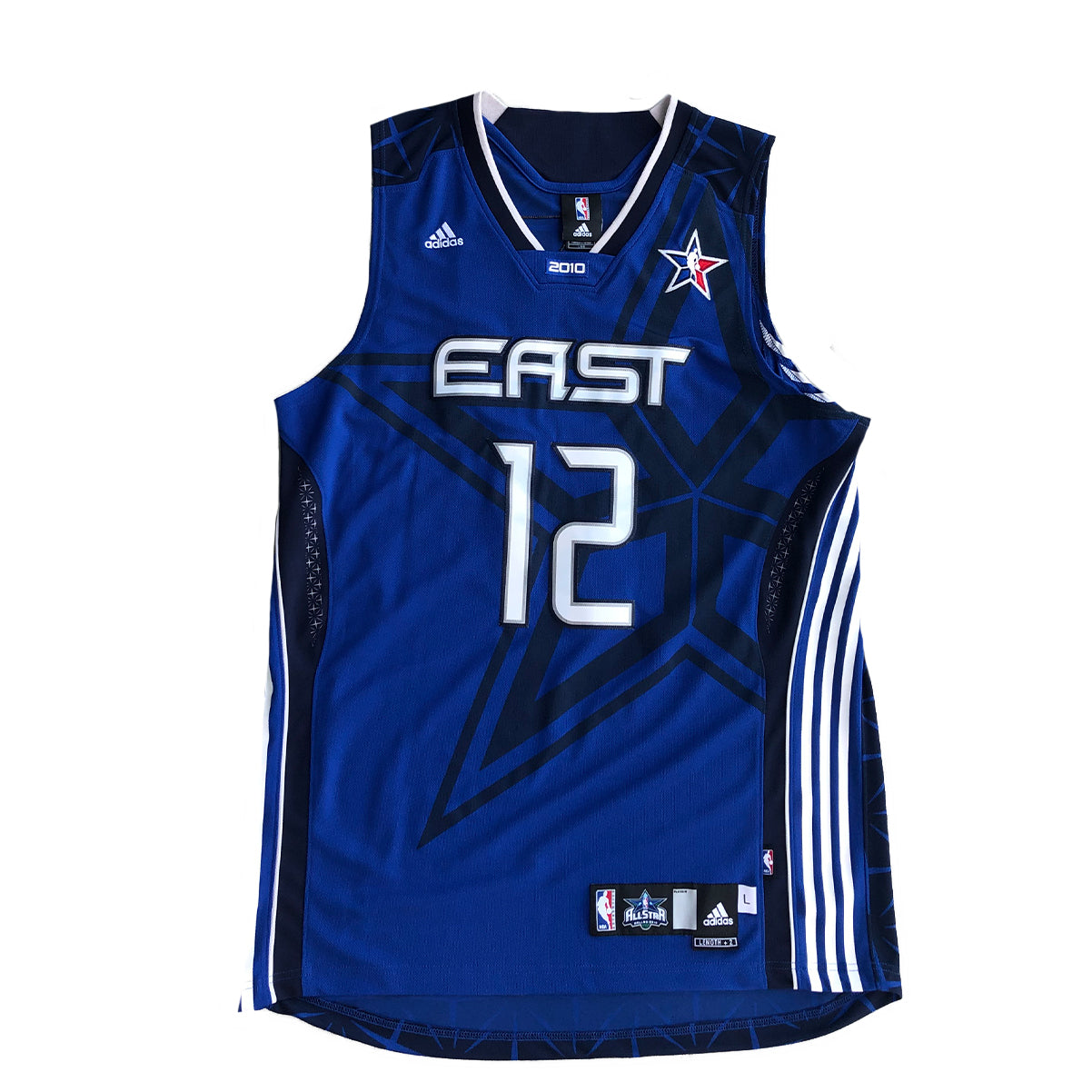 Rare 2010 Adidas NBA All Stars East Dwight Howard 12 Jersey L Getem Vintage