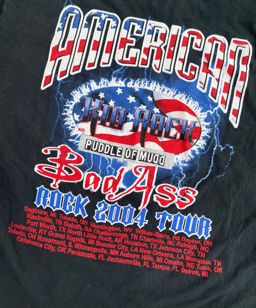 2004 Kid Rock American Badass Rock Tour Tee XL