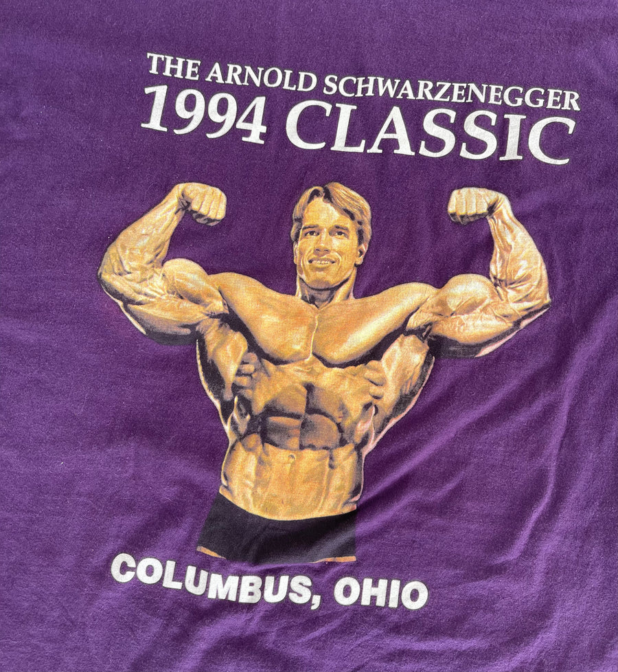Vintage 1994 The Arnold Schwarzenegger Colombus Ohio Tee XXL