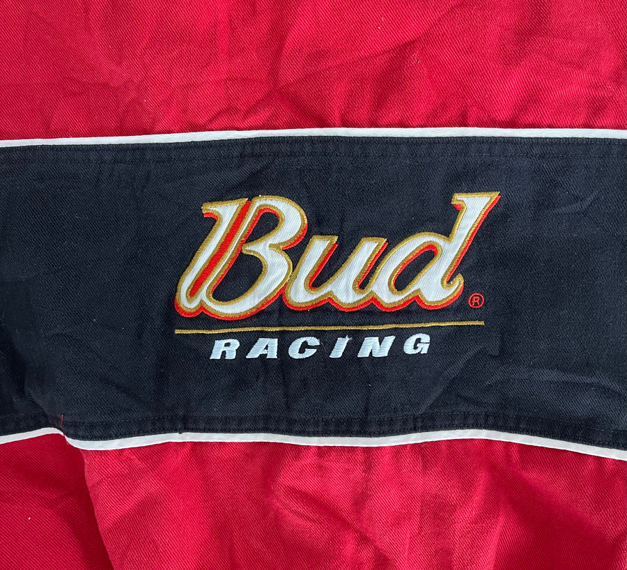 Vintage Budweiser Dale Jr Racing Jacket L