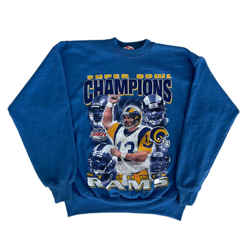 Vintage 2000s St. Louis Super Bowl Champions Sweater L