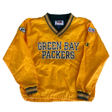 Vintage Champion Green Bay Packers Pullover Jacket L