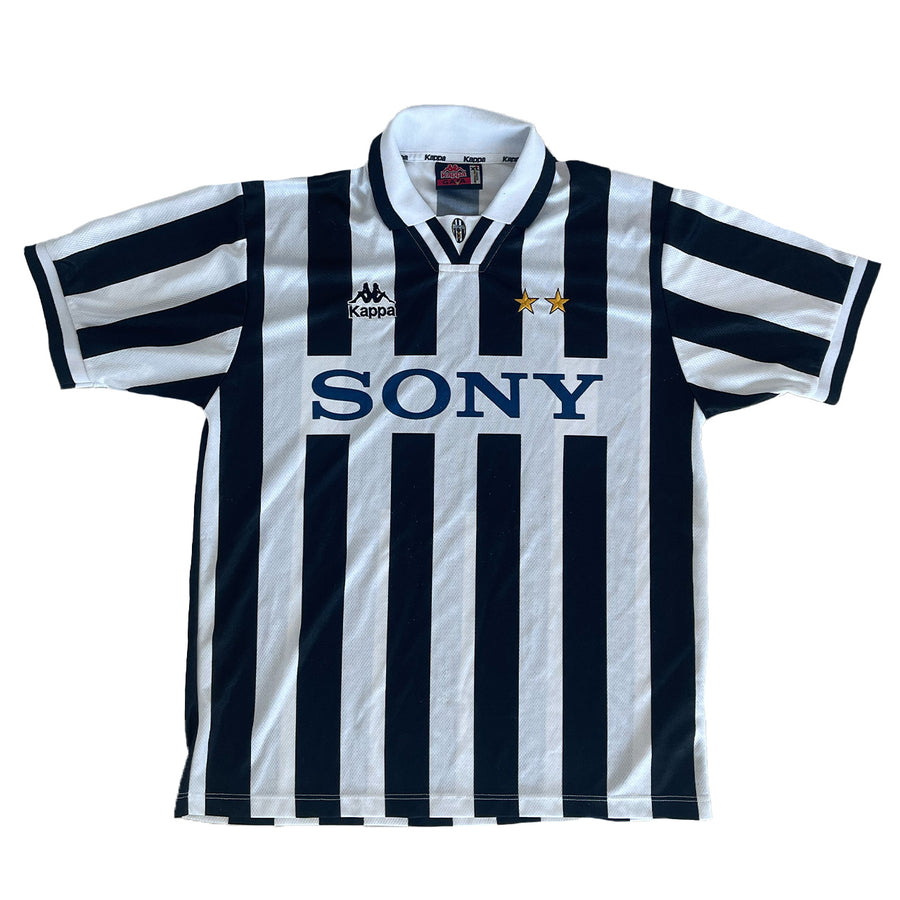 Vintage 1996-1997 Kappa Sony Juventus Soccer Jersey XL