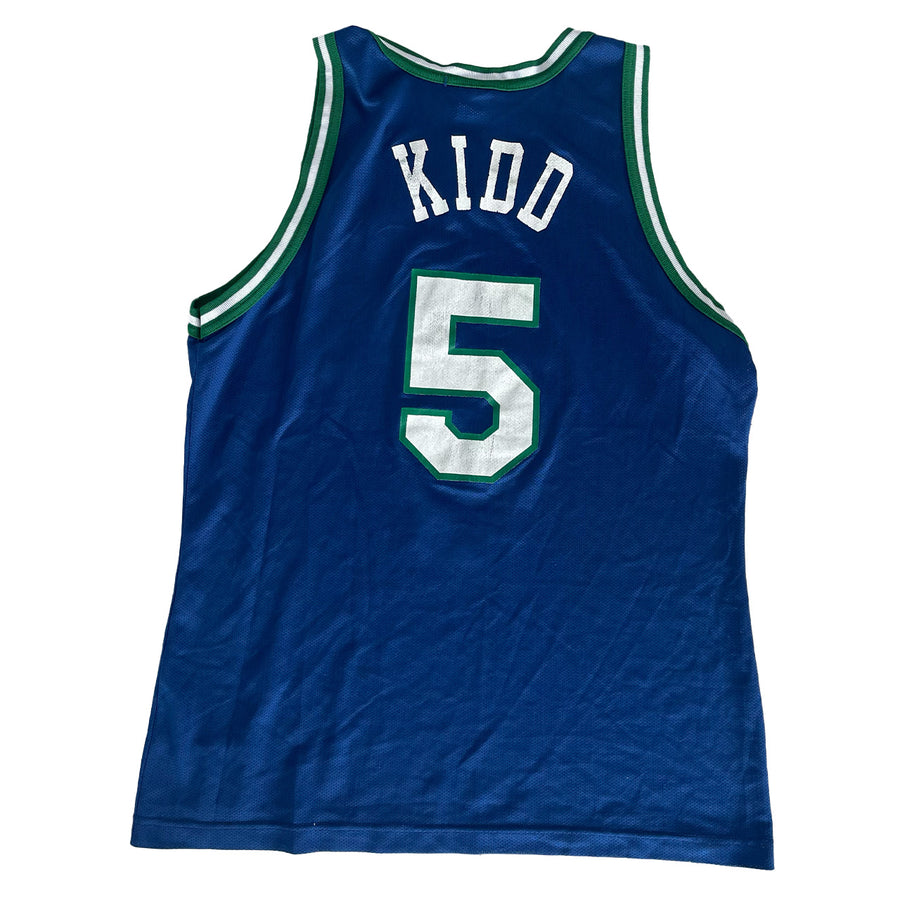 Vintage Champion Jason Kidd Dallas Mavericks Jersey M