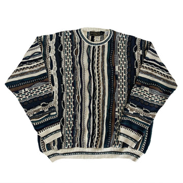 Vintage Boulevard Club Coogi Style Sweater XL