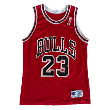 Vintage Champion Chicago Bulls Michael Jordan Jersey M