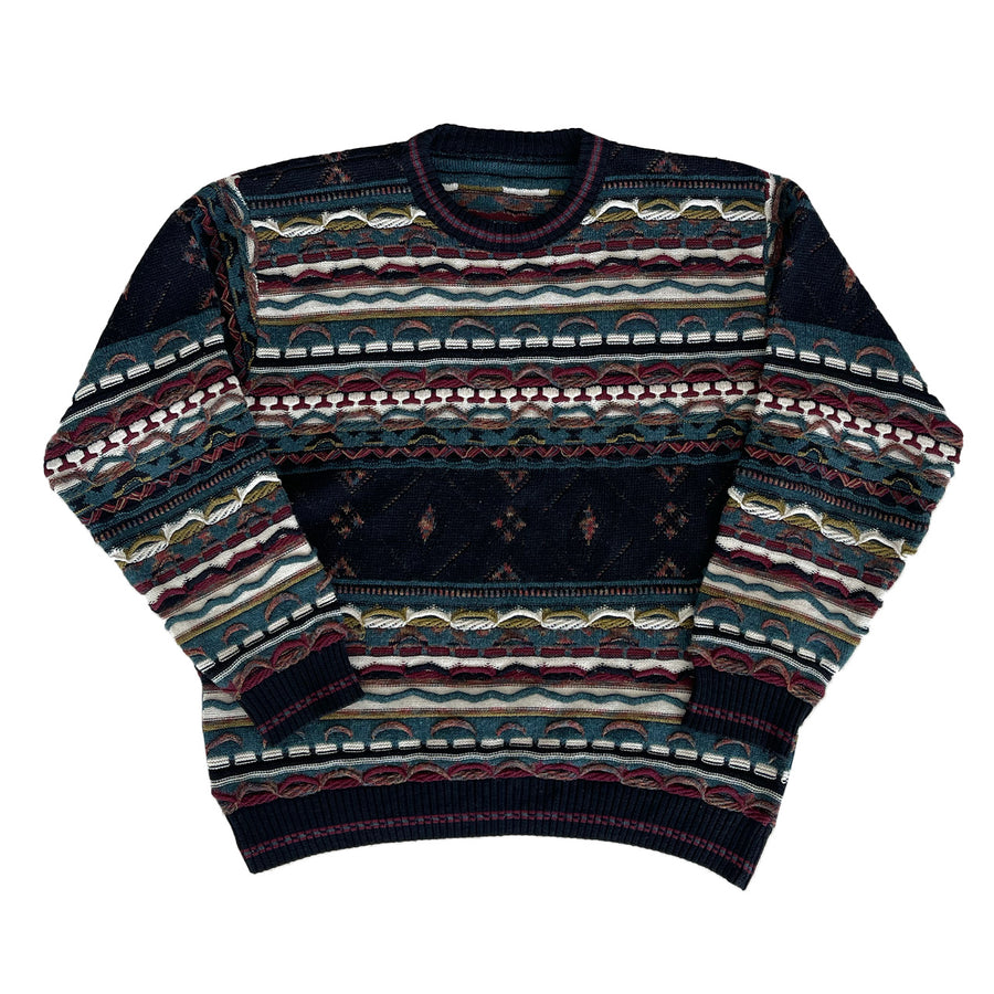 Vintage Coogi Style Inspired Crewneck L