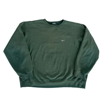 Vintage Nike Swoosh Distressed Sweater XL
