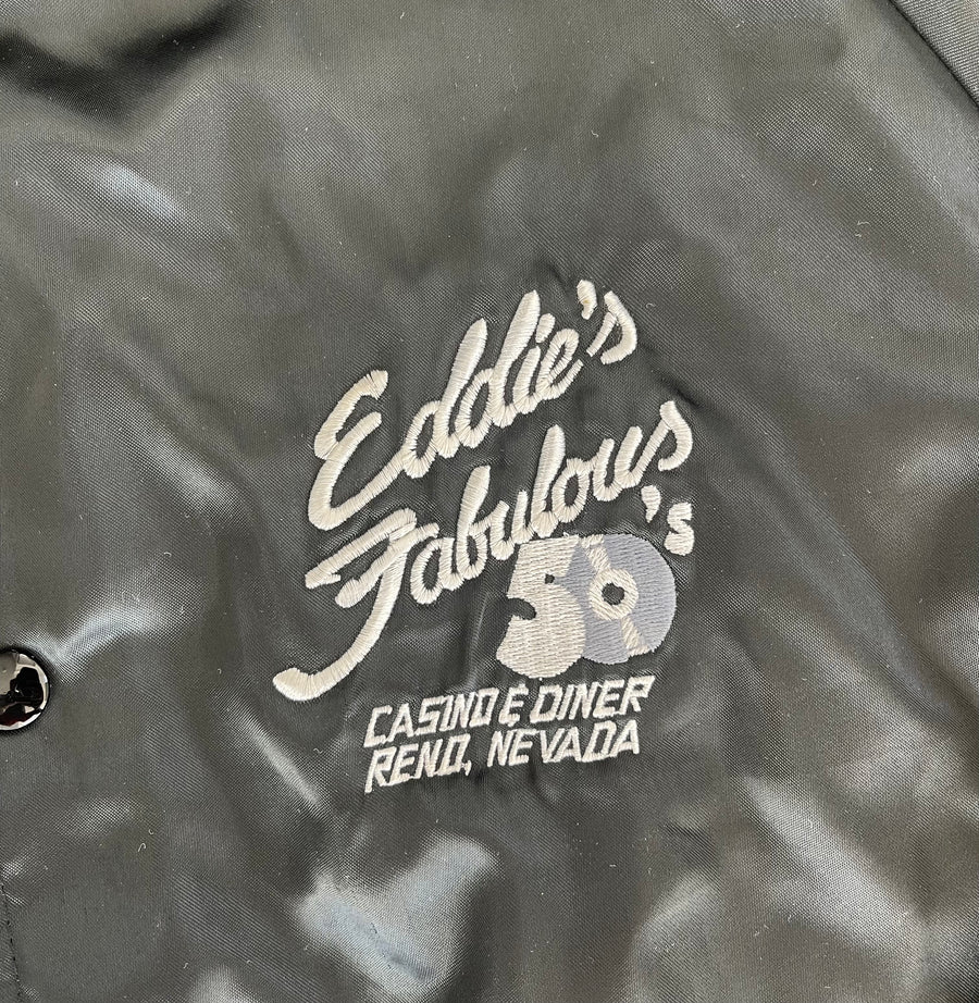 Vintage Eddie Fabolous 5 Casino & Diner Reno Nevada Jacket XL