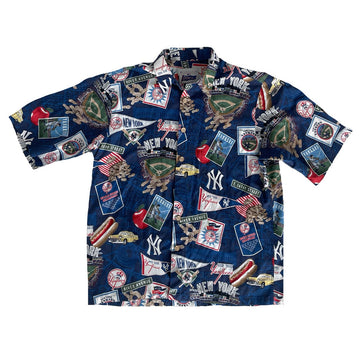 Vintage New York Yankees Button Up Shirt M