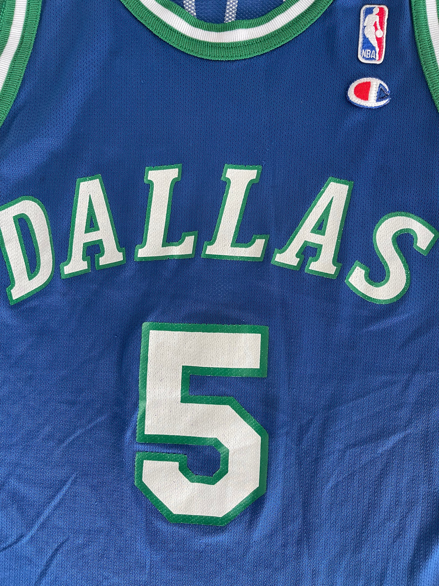 Vintage Champion Jason Kidd Dallas Mavericks Jersey M