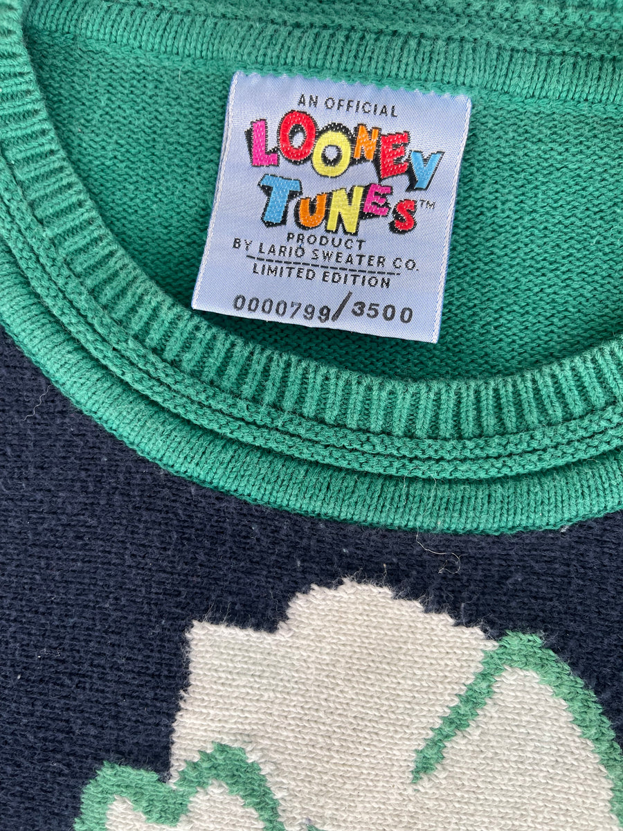 Rare Vintage 90s Looney Tunes Limited Edition Lario Sweater XL