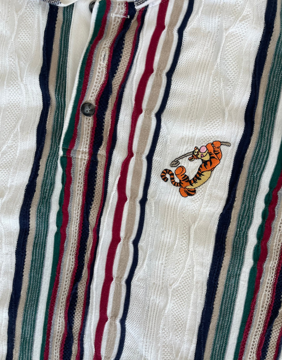 Vintage Disney Tigger Coogi Style Polo L