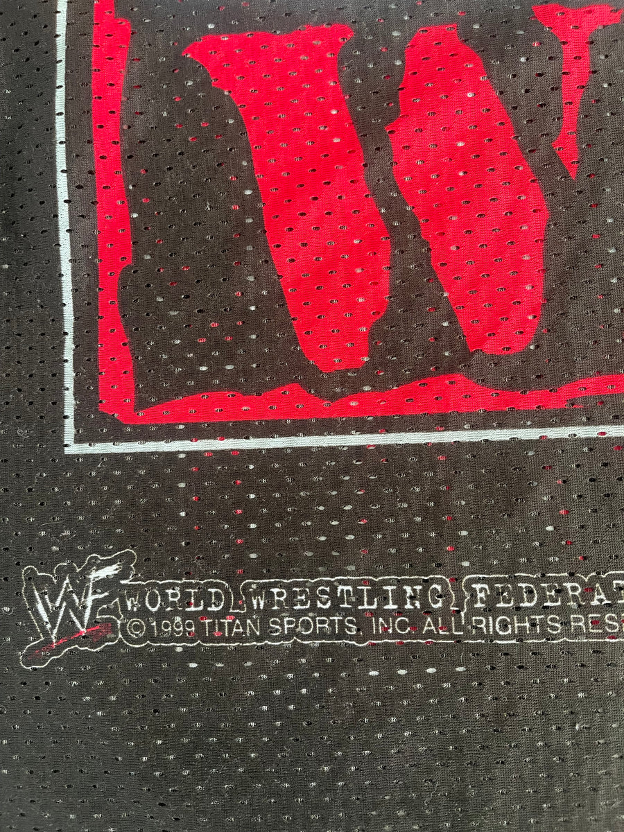 Vintage 1999 WWF Raw Is War Jersey XL