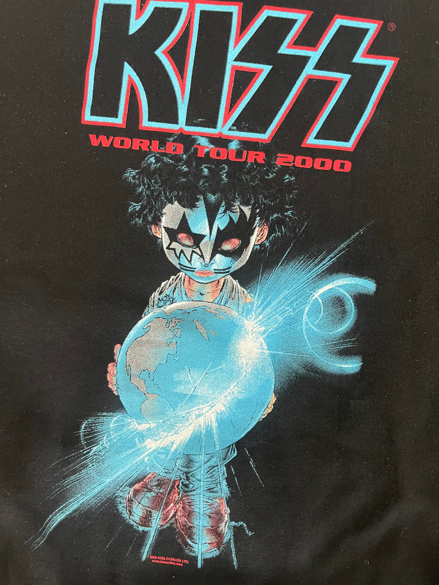 Vintage 2000s Kiss Hoodie Sweater XL