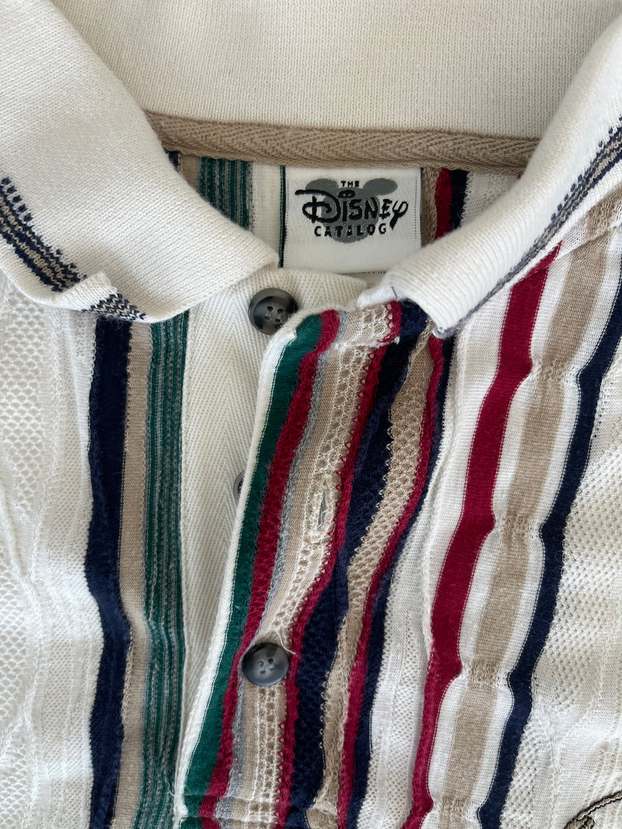 Vintage Disney Tigger Coogi Style Polo L