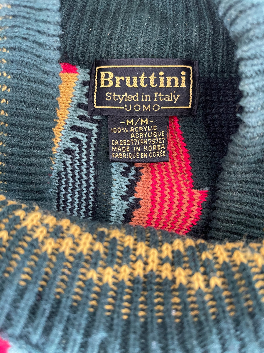 Vintage Bruttini Coogi Style Sweater M