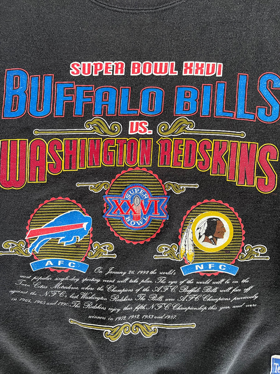 Vintage 1992 Buffalo Bills vs Washington Redskins Sweater XL