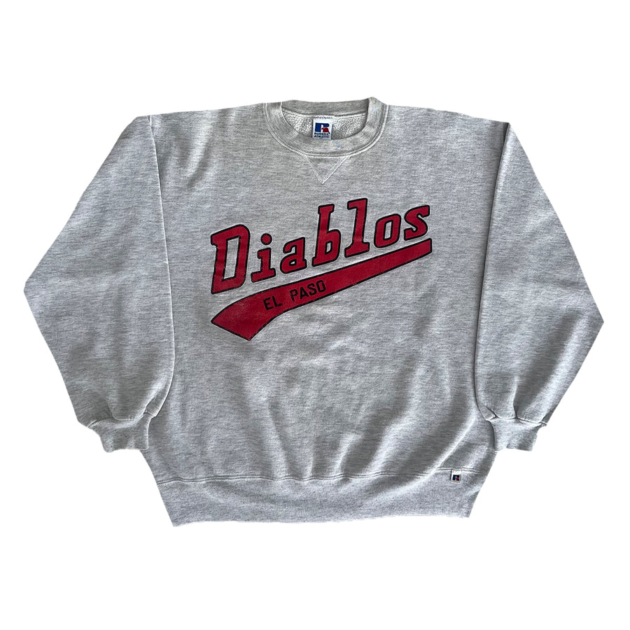 Vintage Russell Athletic Diablos El Paso Sweater XL