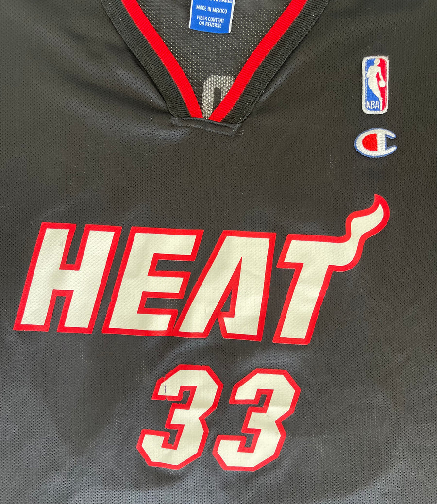 Vintage Champion Alonzo Mourning Miami Heat Jersey M