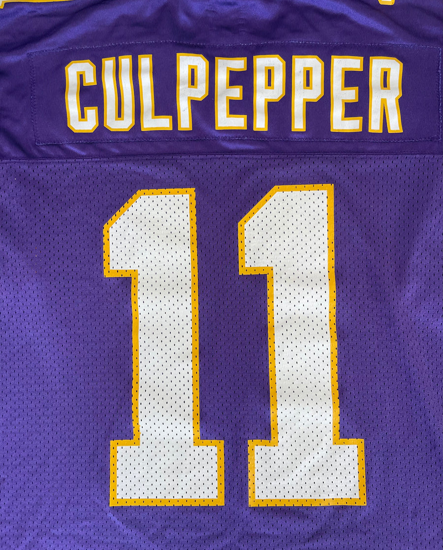 Vintage Nike Daunte Culpepper Minnesota Vikings NFL Jerseys L