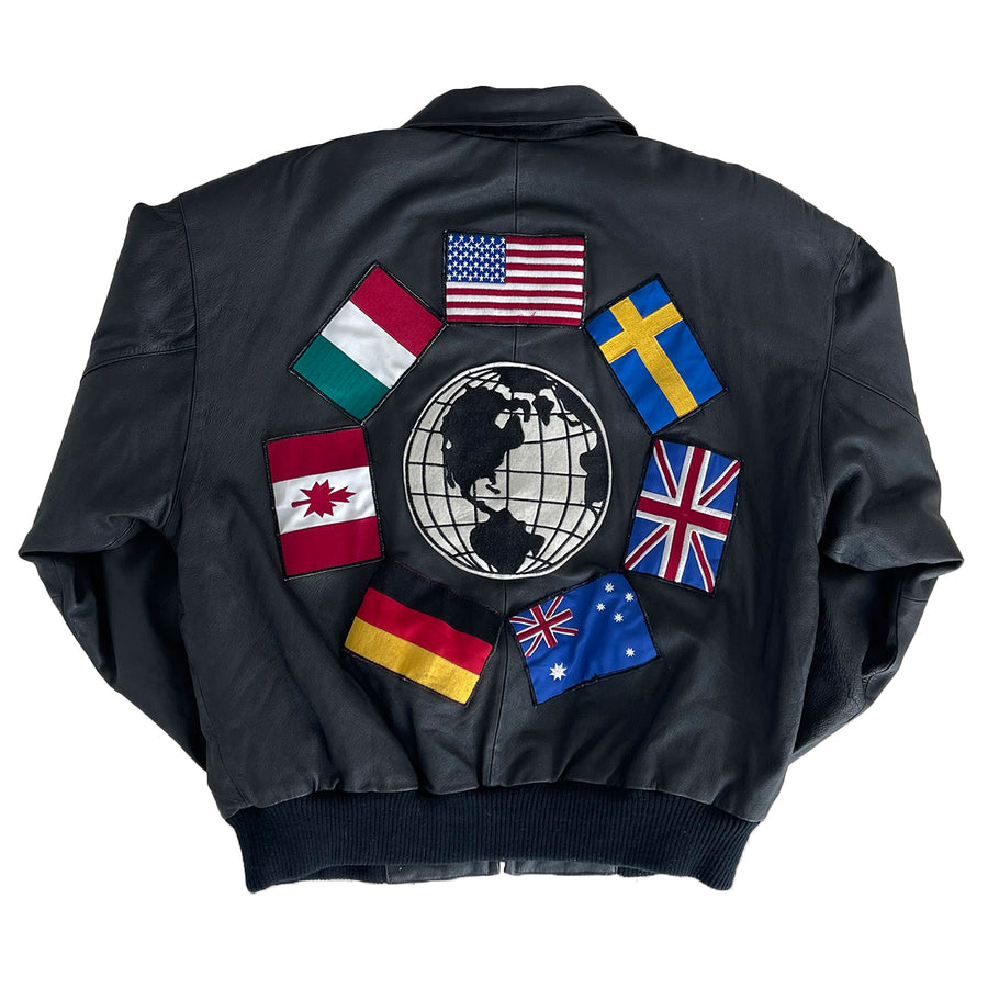Vintage International Flag Jacket M