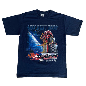 Vintage Top Thrill Dragster Cedar Point Tee M