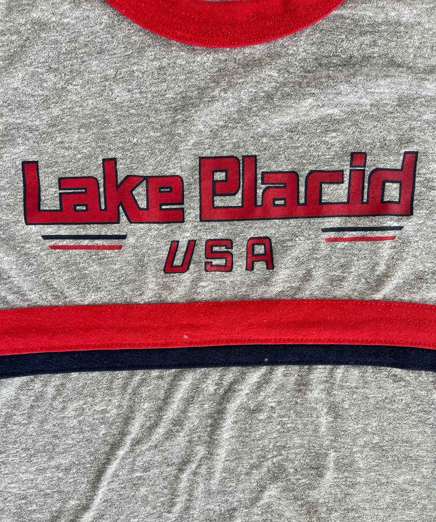Vintage Champion Lake Placid USA Tee M
