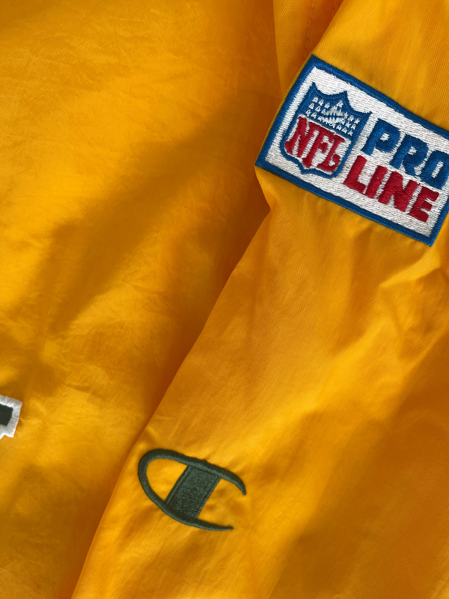 Vintage Champion Green Bay Packers Pullover Jacket L