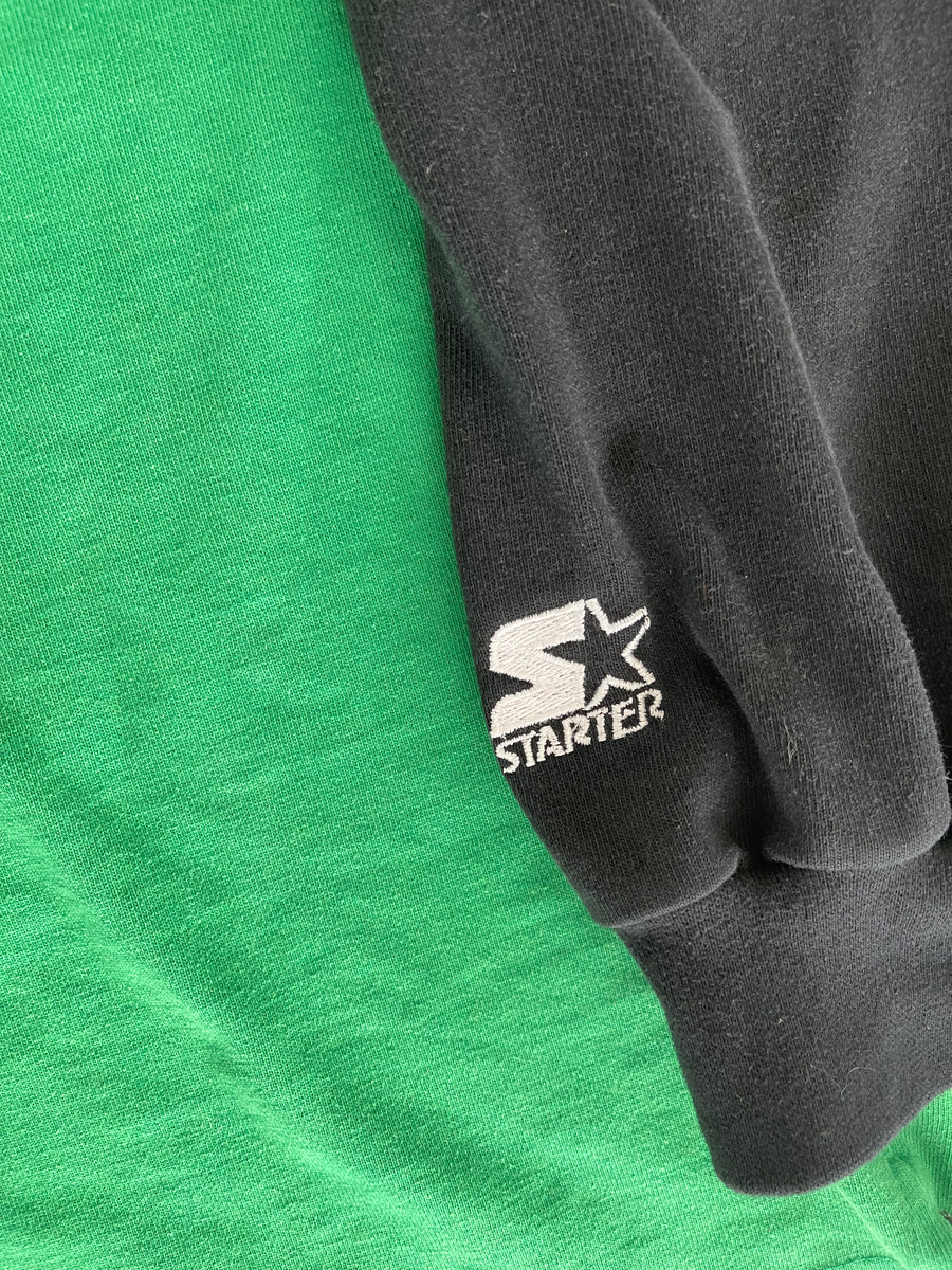 Vintage Starter Boston Celtics Rugby Sweatshirt L