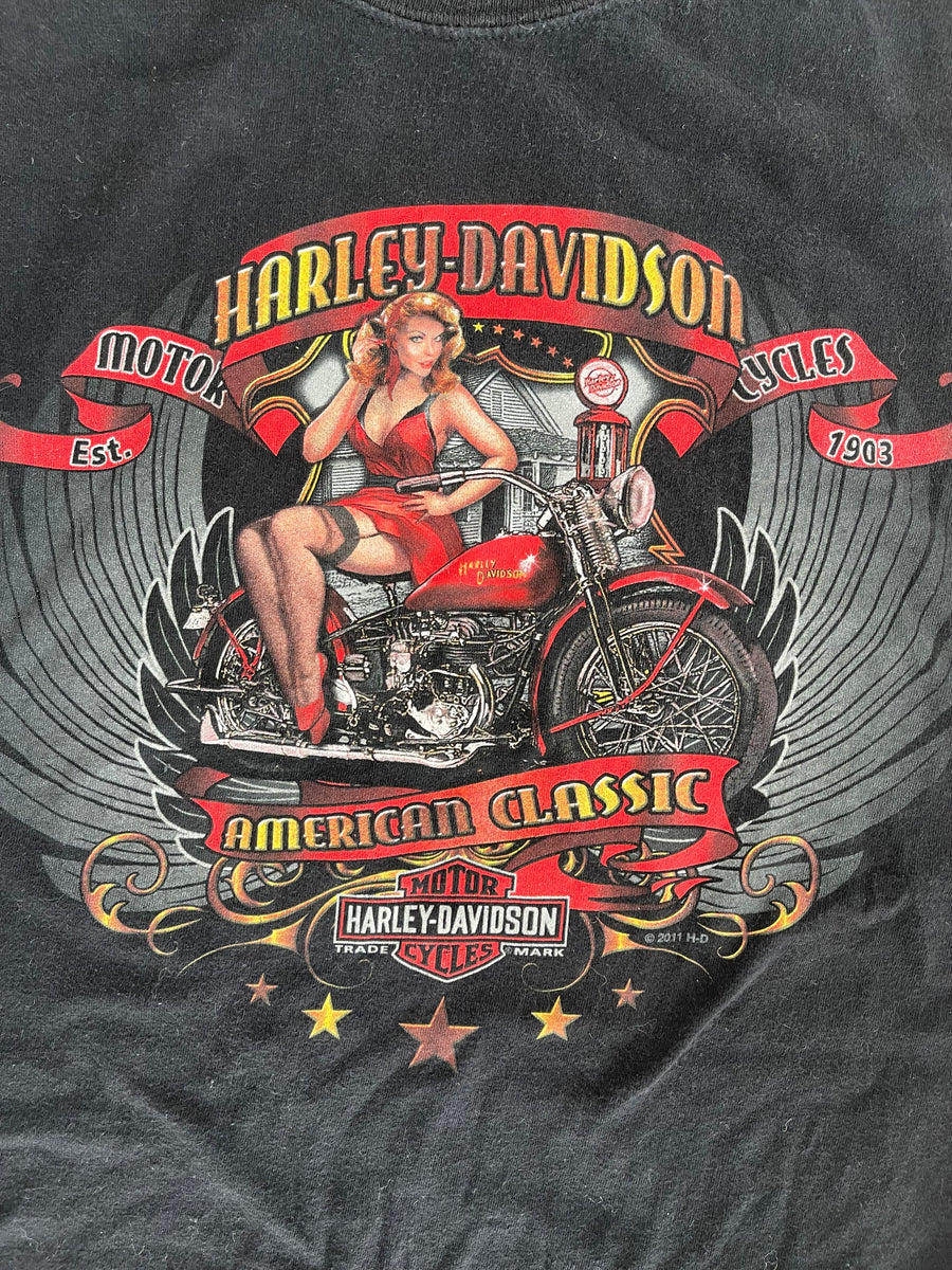Vintage 2009 Harley Davidson Sweatshirt XL
