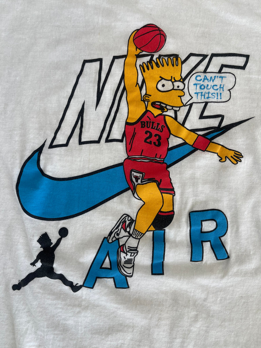 Vintage Nike Air x Bart Simpsons Tee L