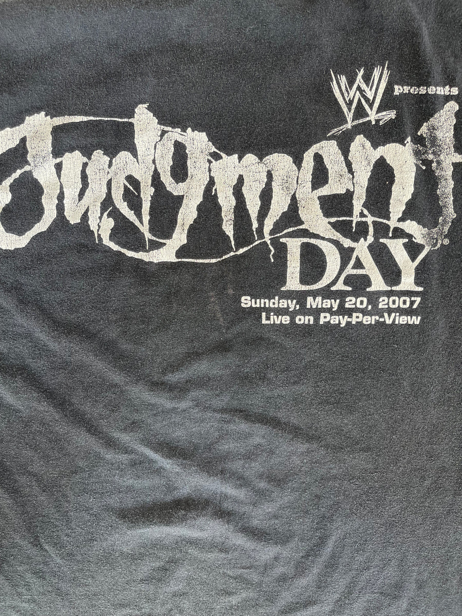 Vintage 2007 WWE Judgement Day Crew Tee XL
