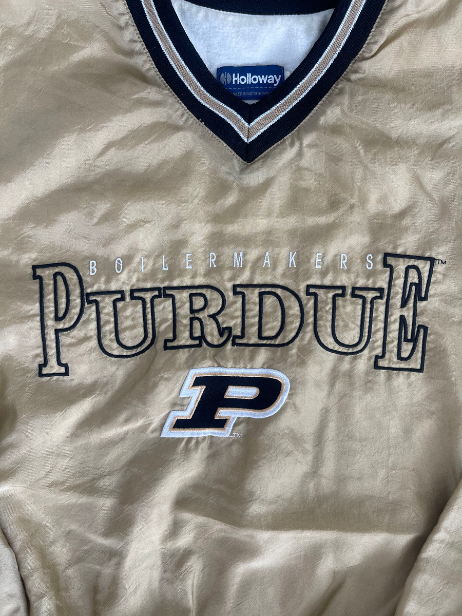 Vintage Purdue Boilers Makers Pullover Jacket L