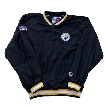 Vintage Pro Line Pittsburgh Steelers Pullover Jacket L