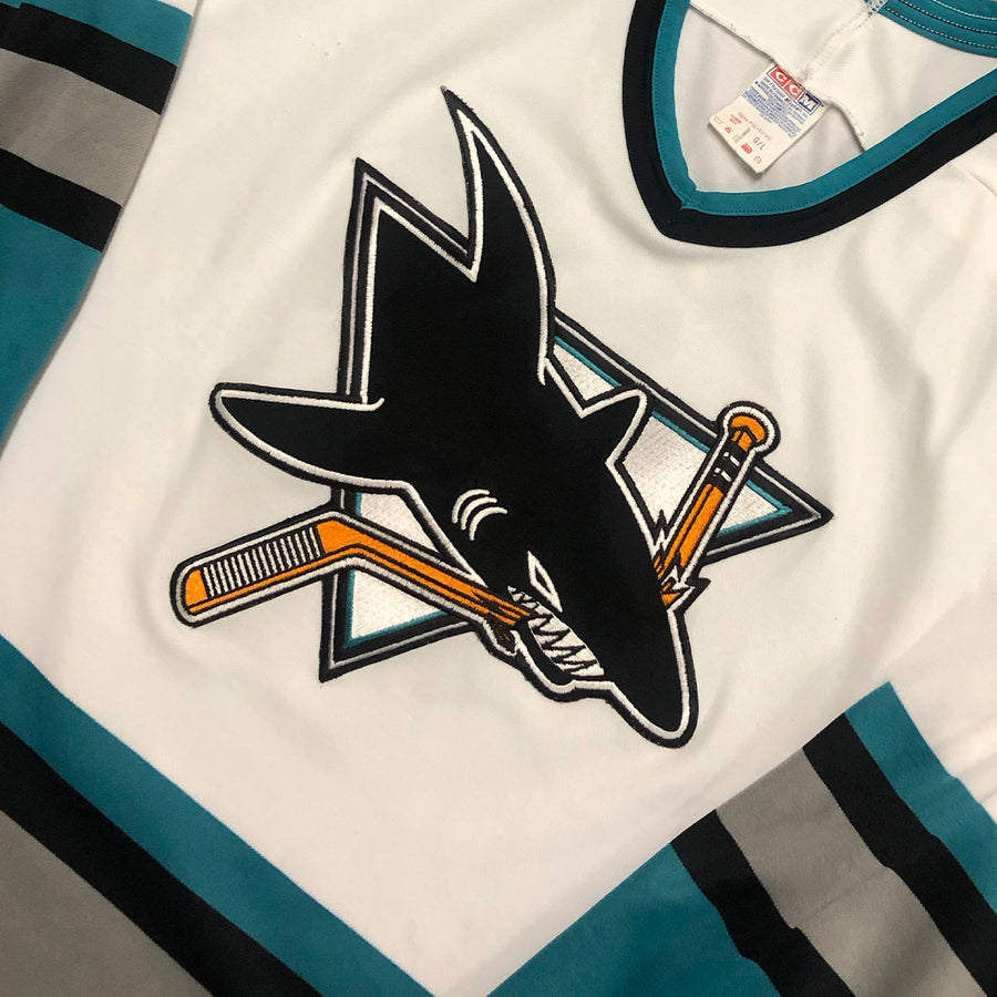 Vintage San Jose Sharks Jersey L