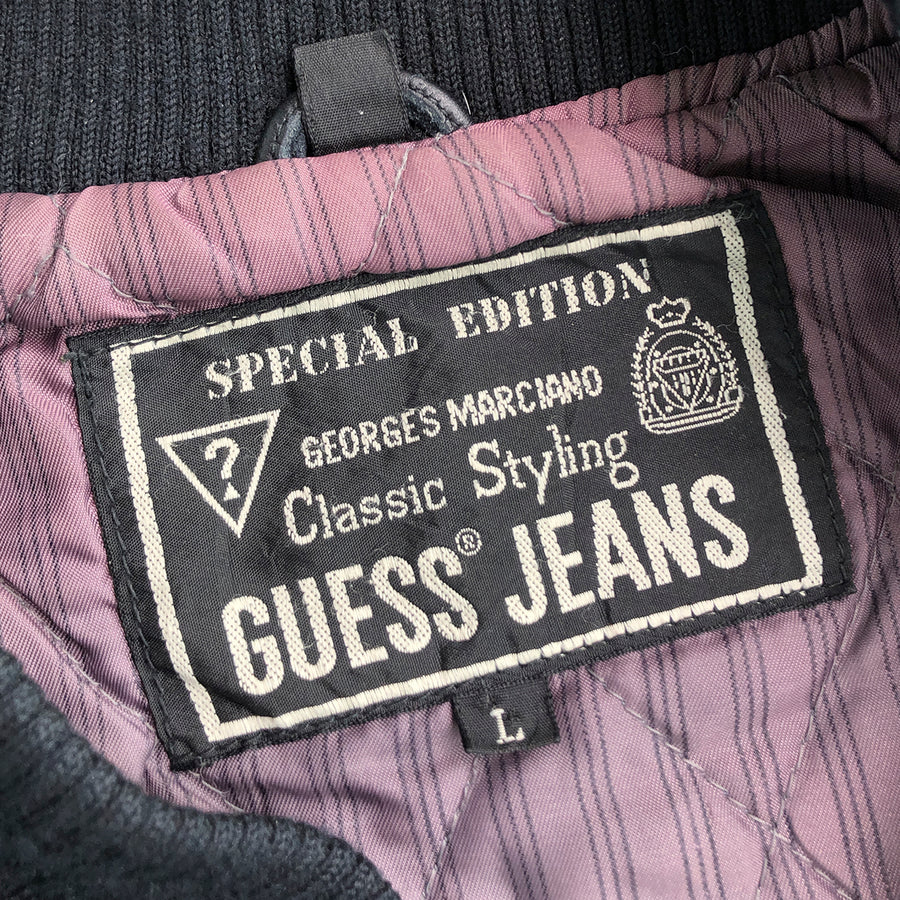 Vintage Leather Guess Jacket L