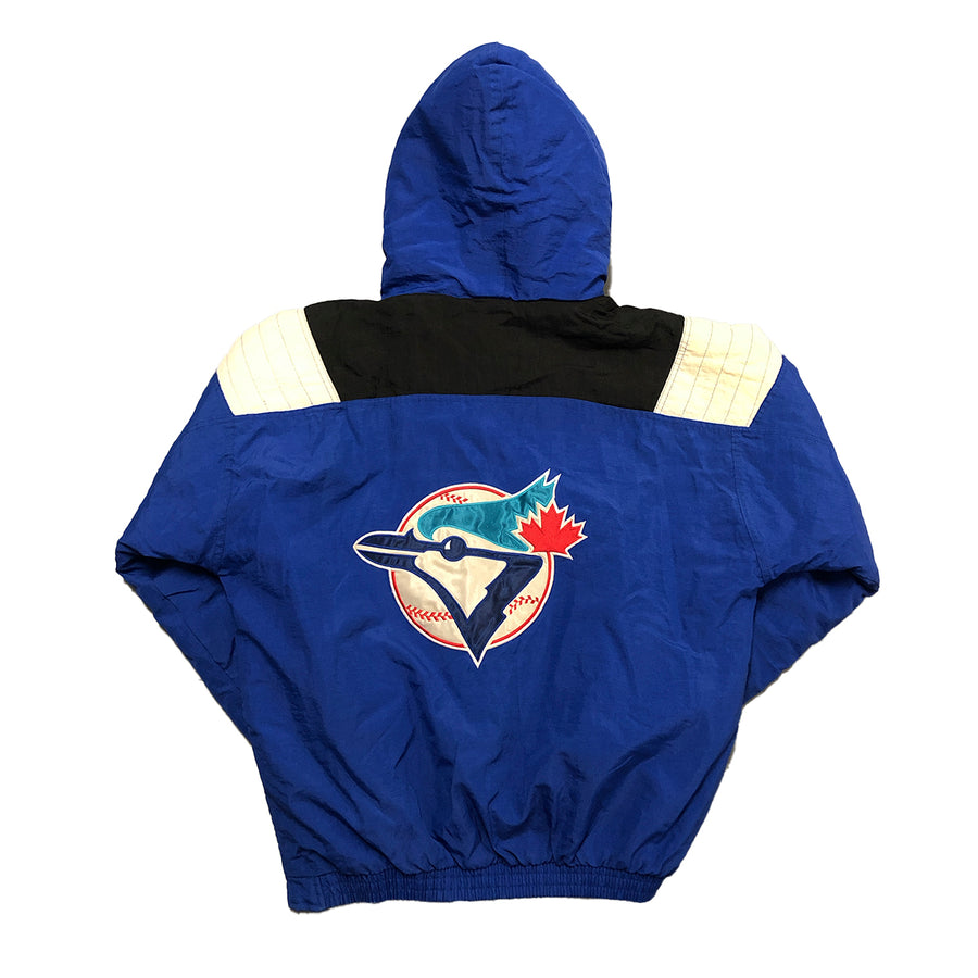 Vintage 90s Toronto Blue Jays Starter Pullover Puffer Jacket Size L